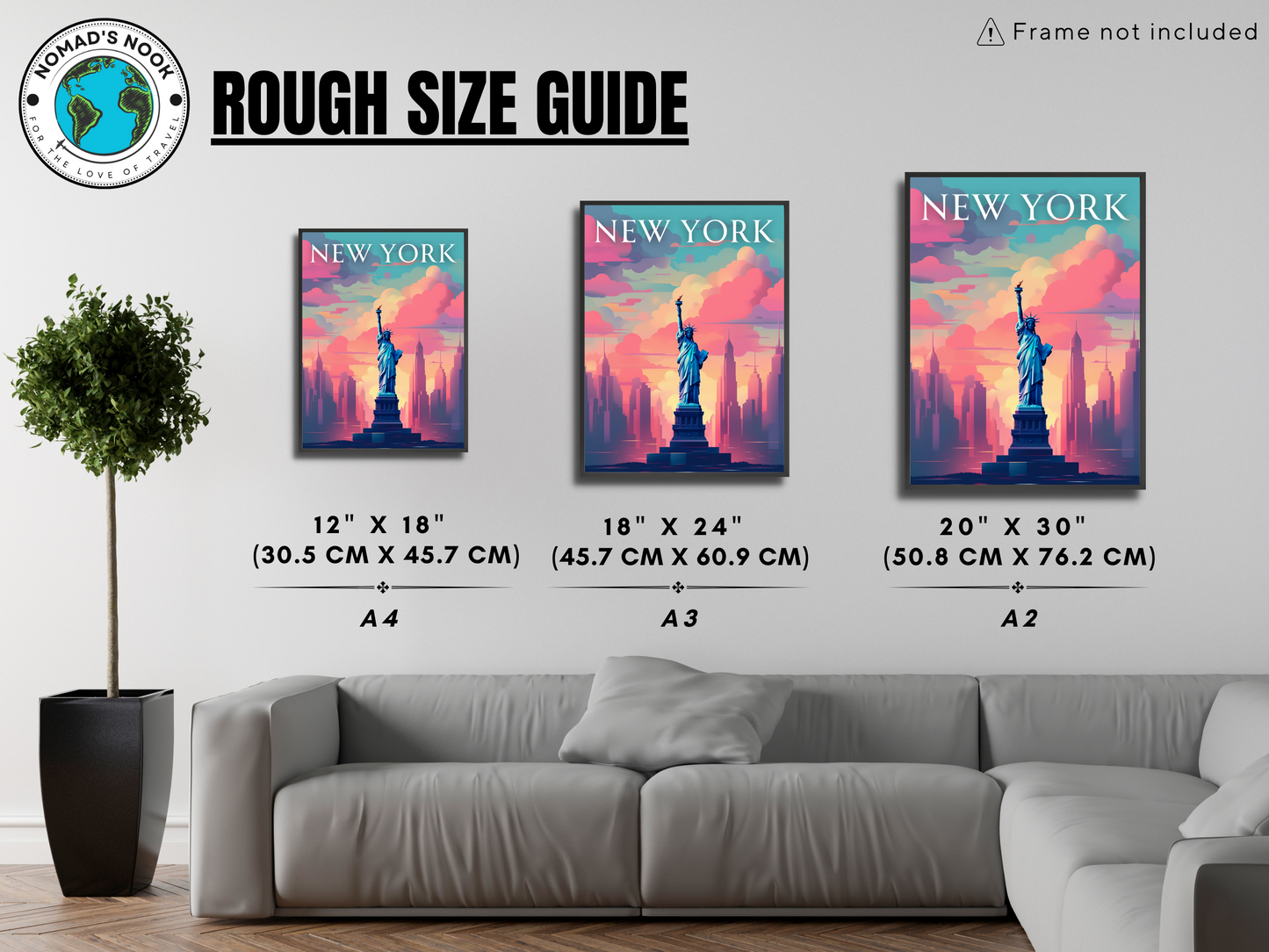 New York Printed Poster