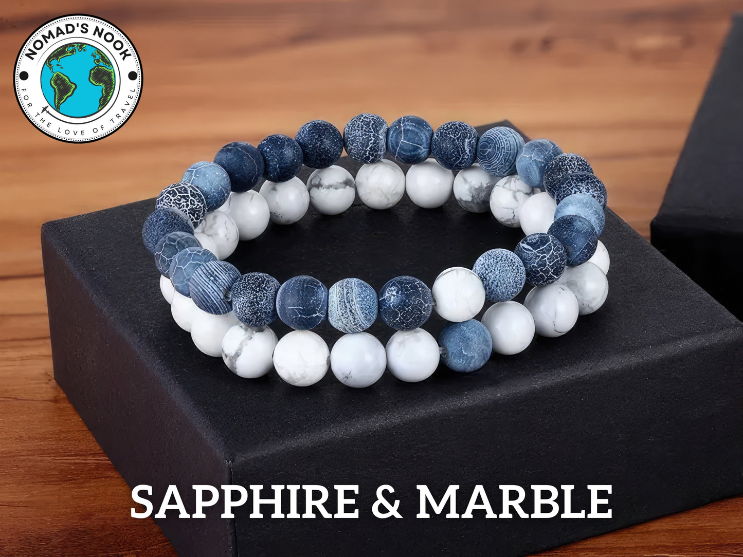 Wanderlust Stones Couple Bracelet