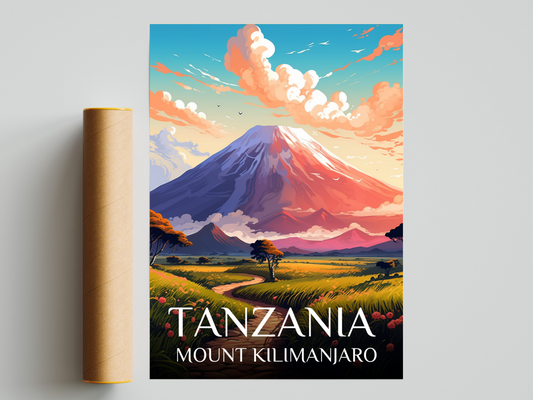 Tanzania Printed Poster