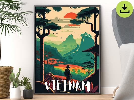 Vietnam Downloadable Poster