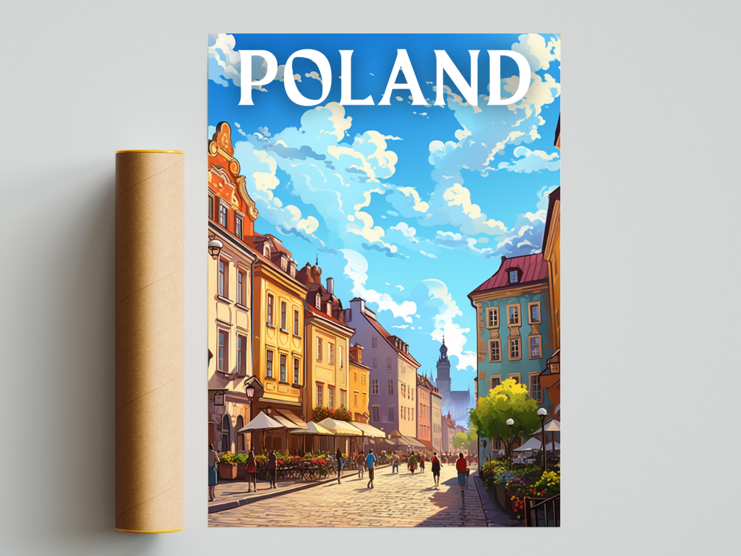 Poland Printed Poster