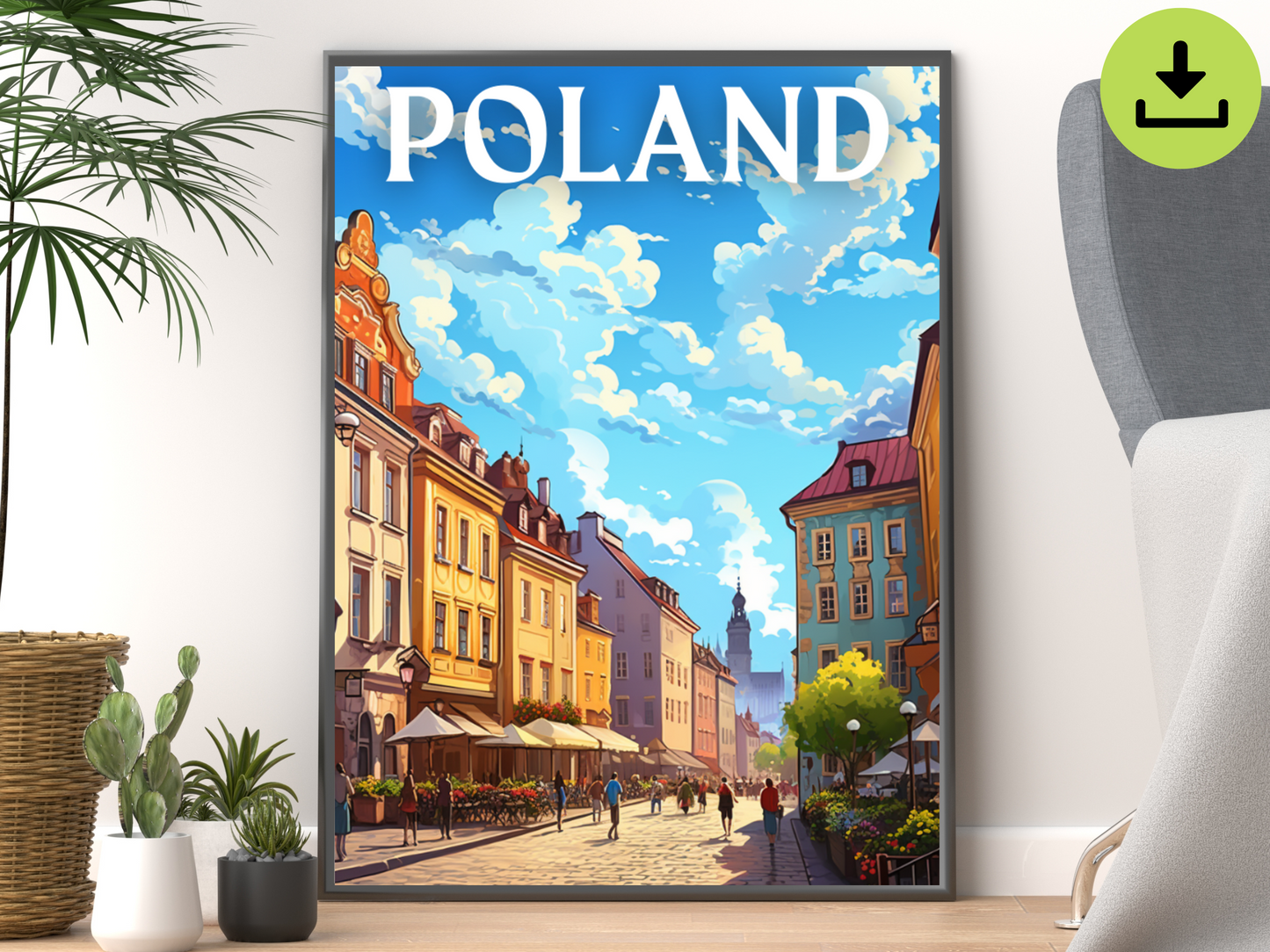 Poland Downloadable Poster