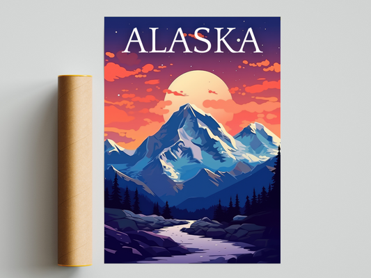 Alaska Printed Poster