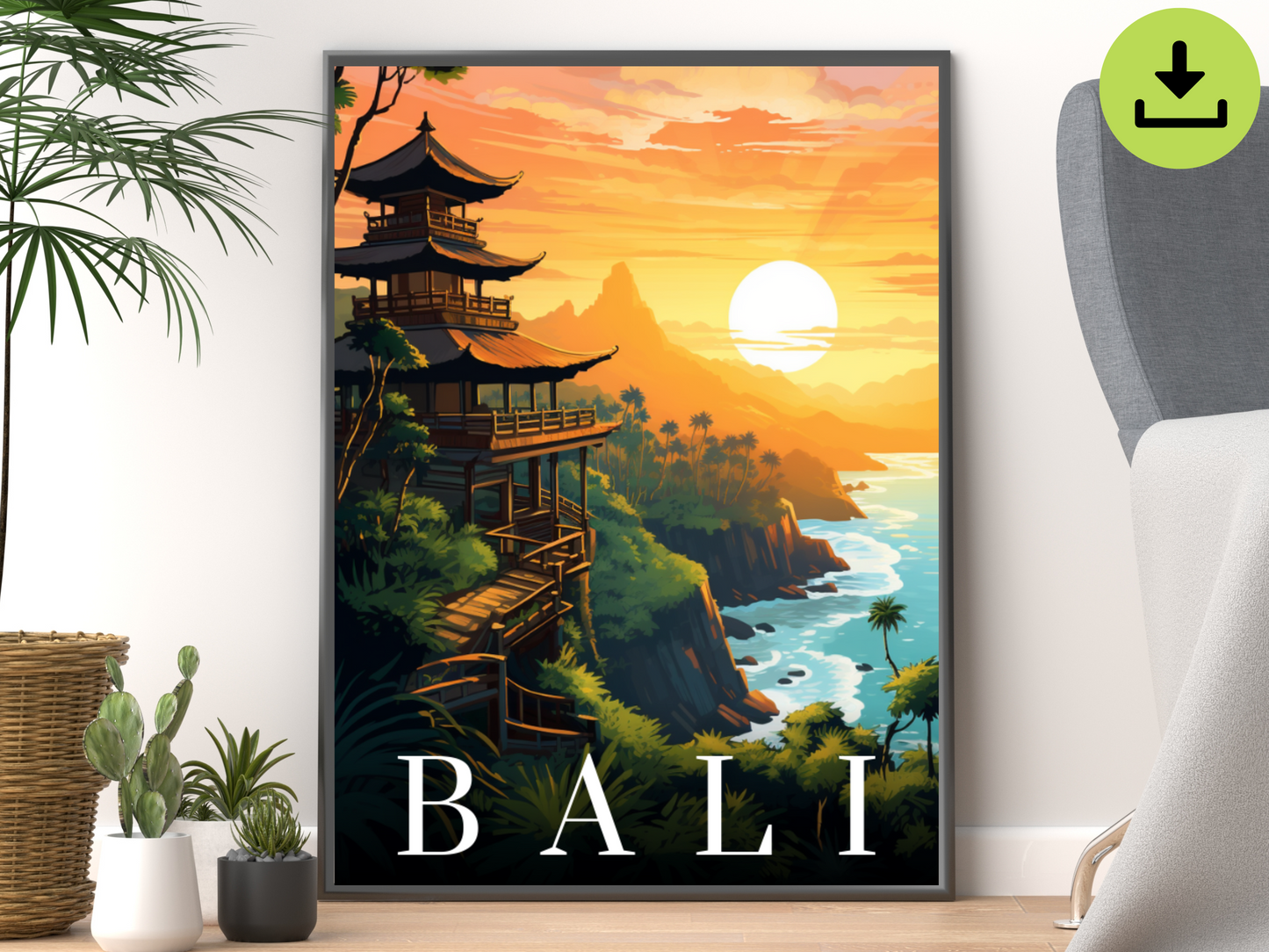 Bali Downloadable Poster