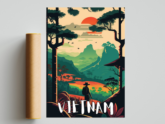 Vietnam Printed Poster