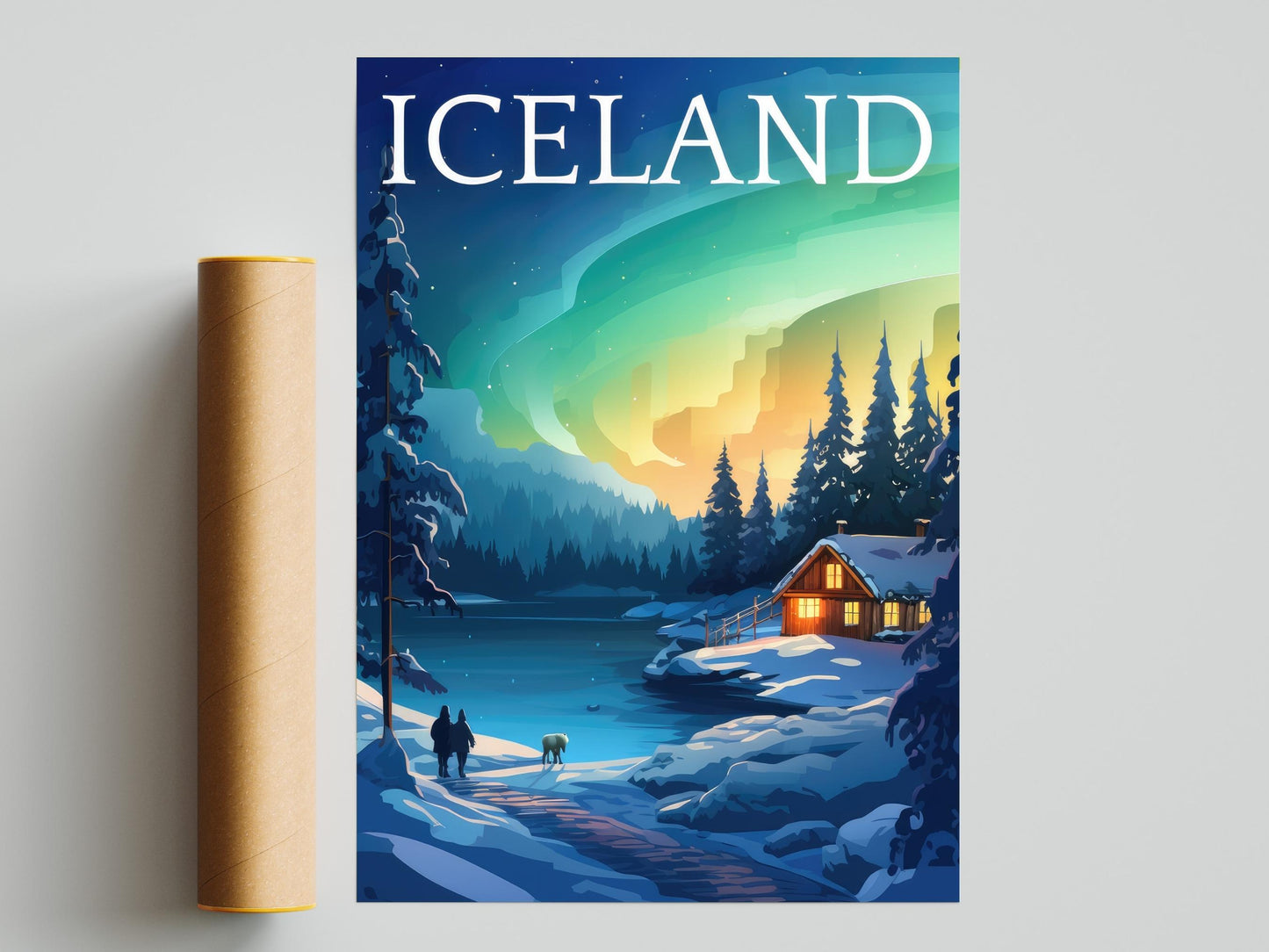 Iceland Printed Poster