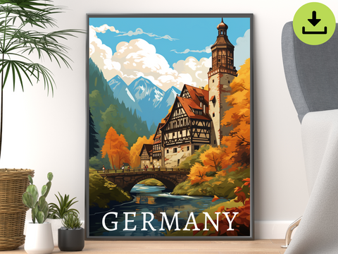 Germany Downloadable Poster