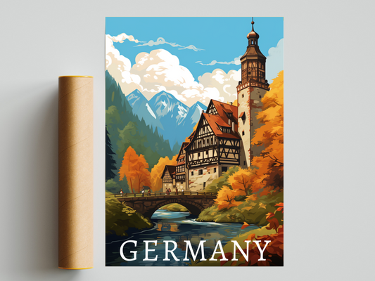 Germany Printed Poster