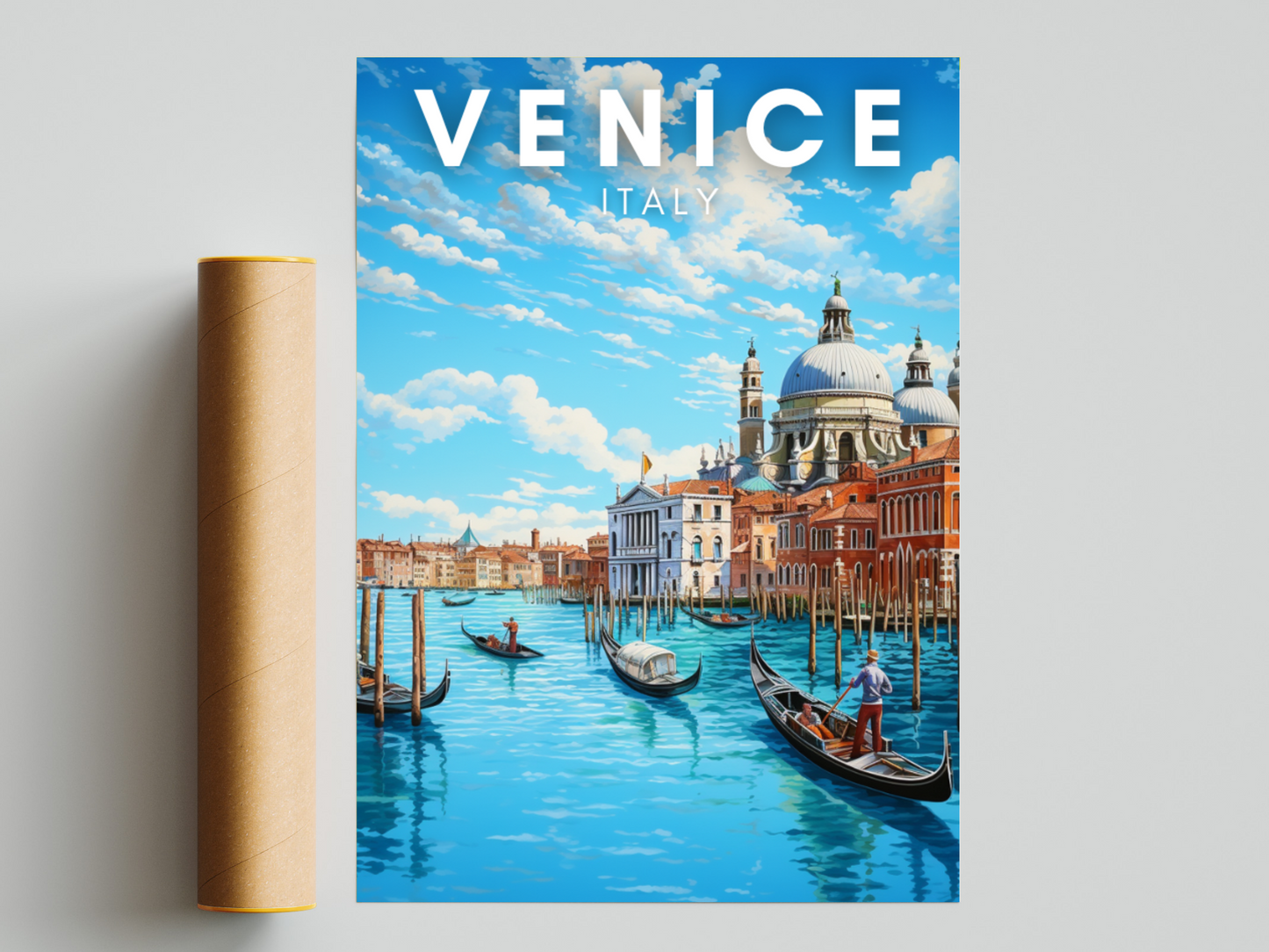 Italy: Venice Printed Poster