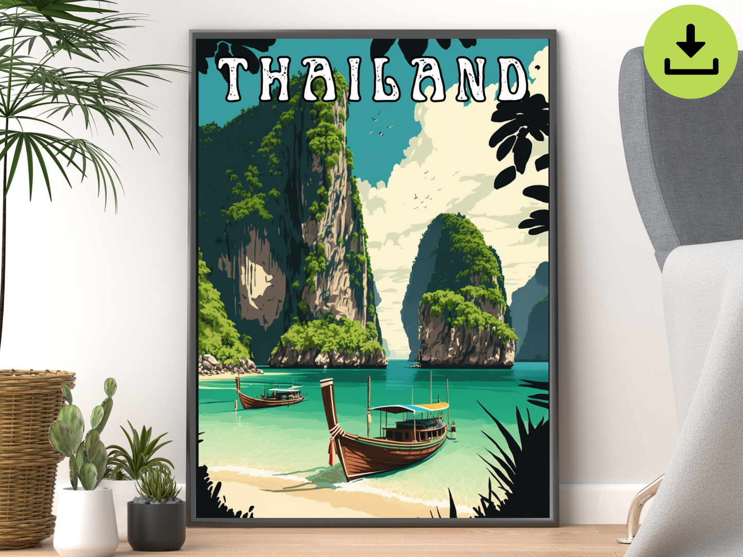 Thailand Downloadable Poster