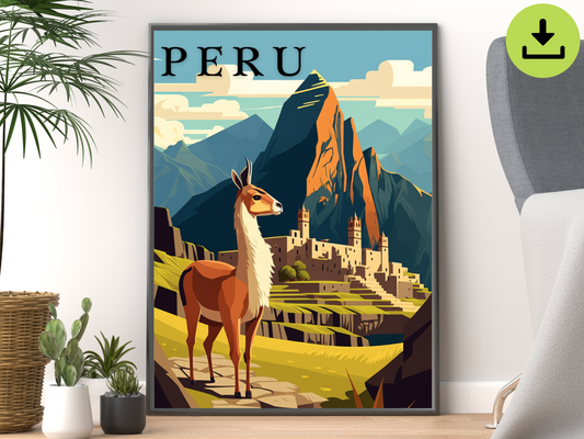 Peru Downloadable Poster