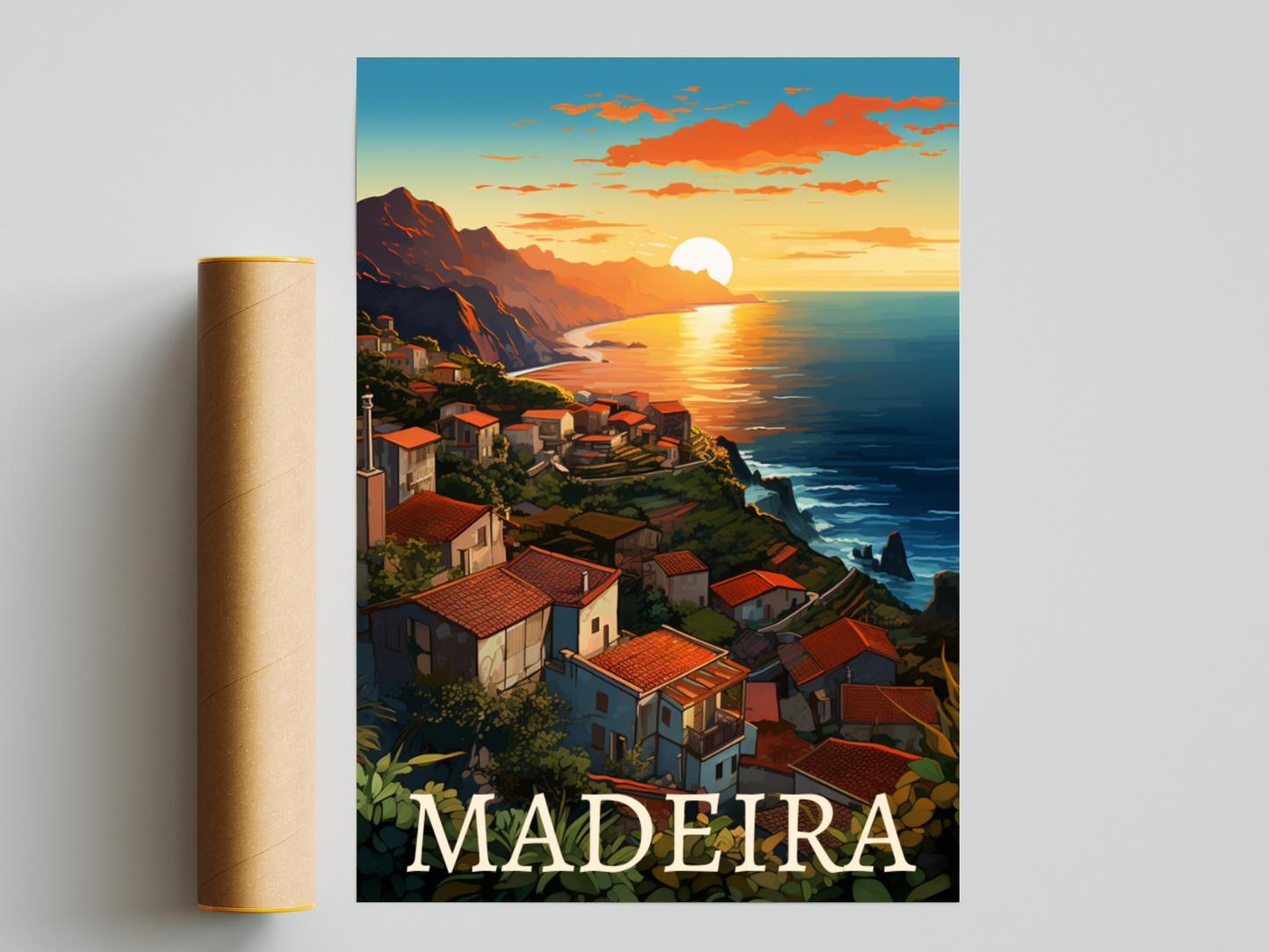 Madeira Printed Poster