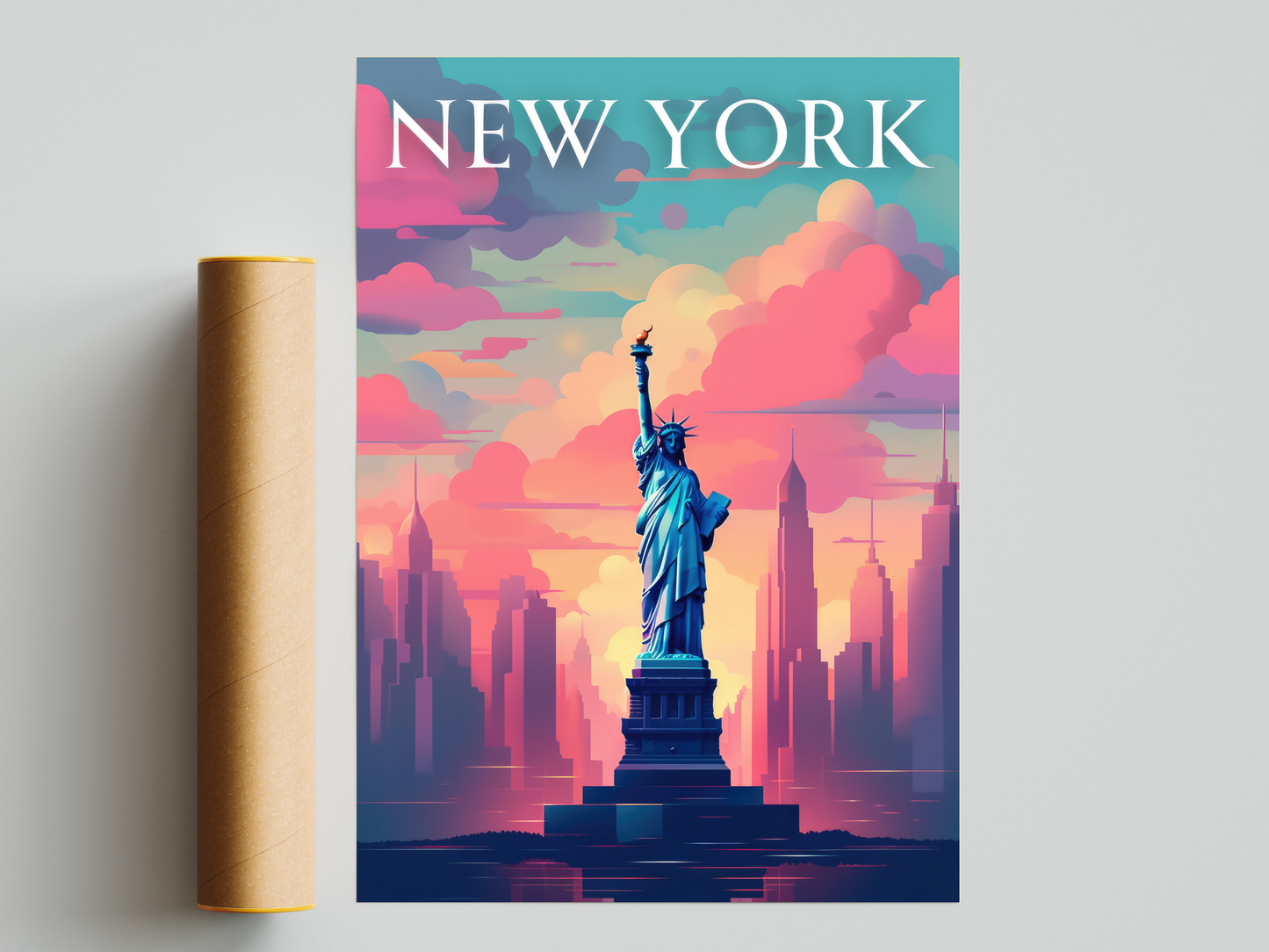 New York Printed Poster