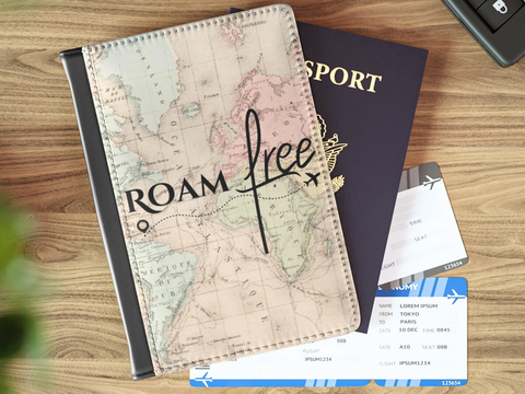 Wanderlust Nomadic Passport Cover