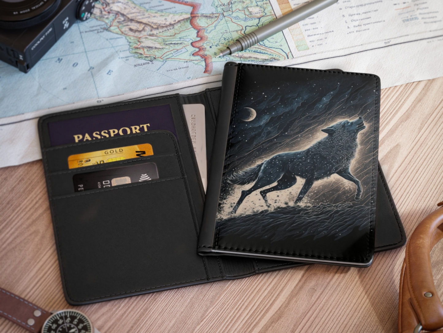 Nordic Hati Nomadic Passport Cover