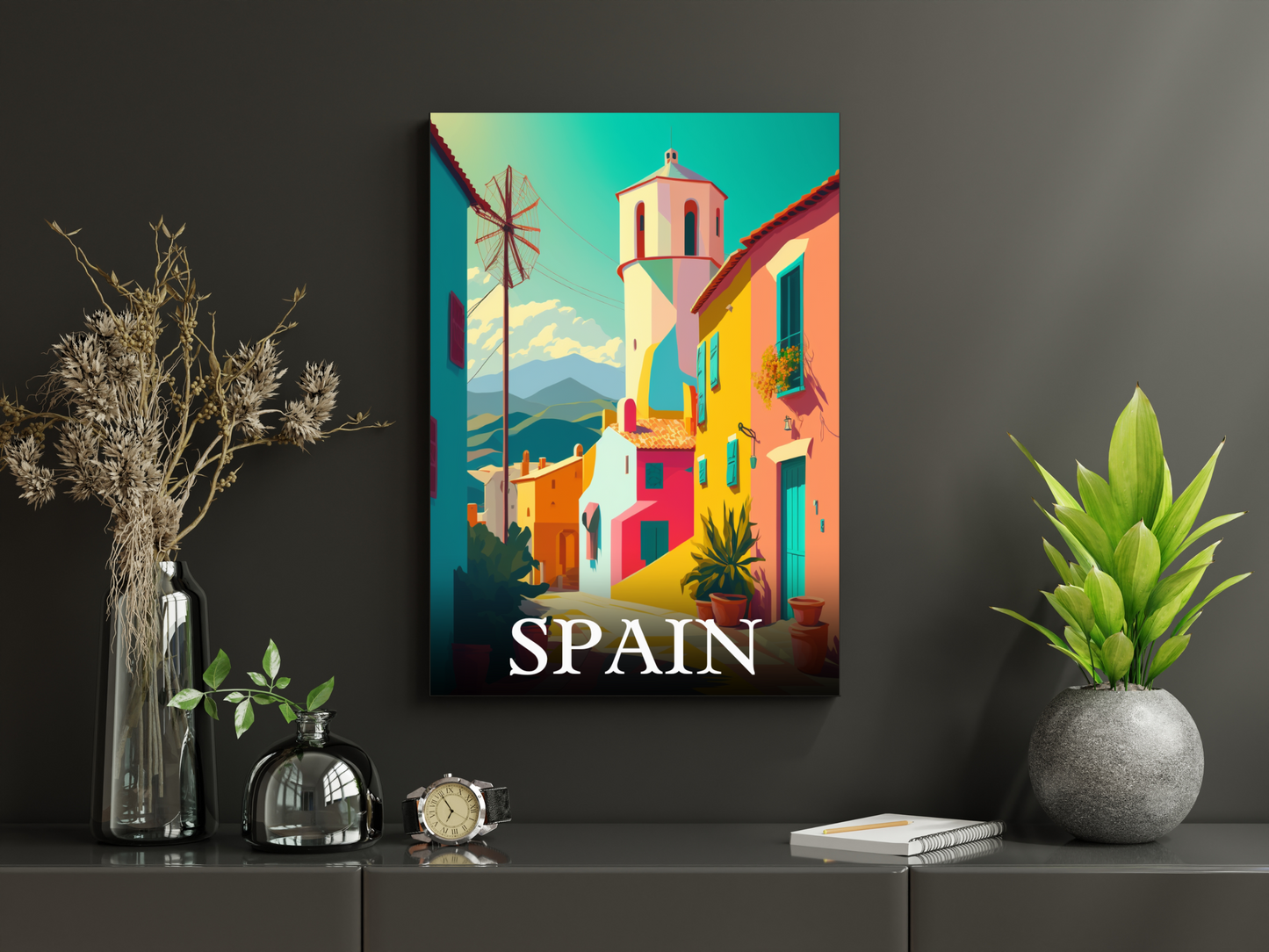 Spain Downloadable Poster