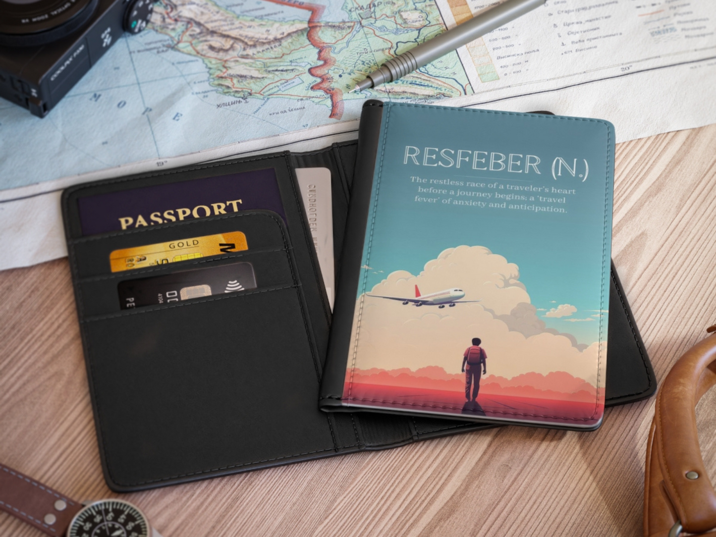 Resfeber Nomadic Passport Cover