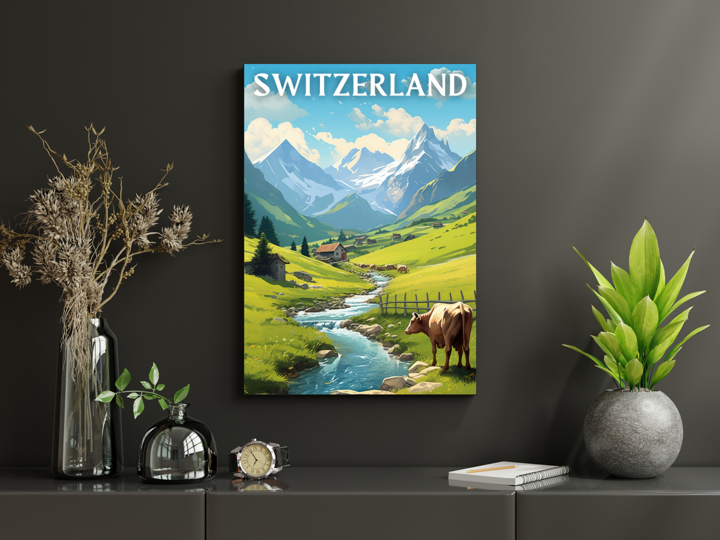 Switzerland Printed Poster