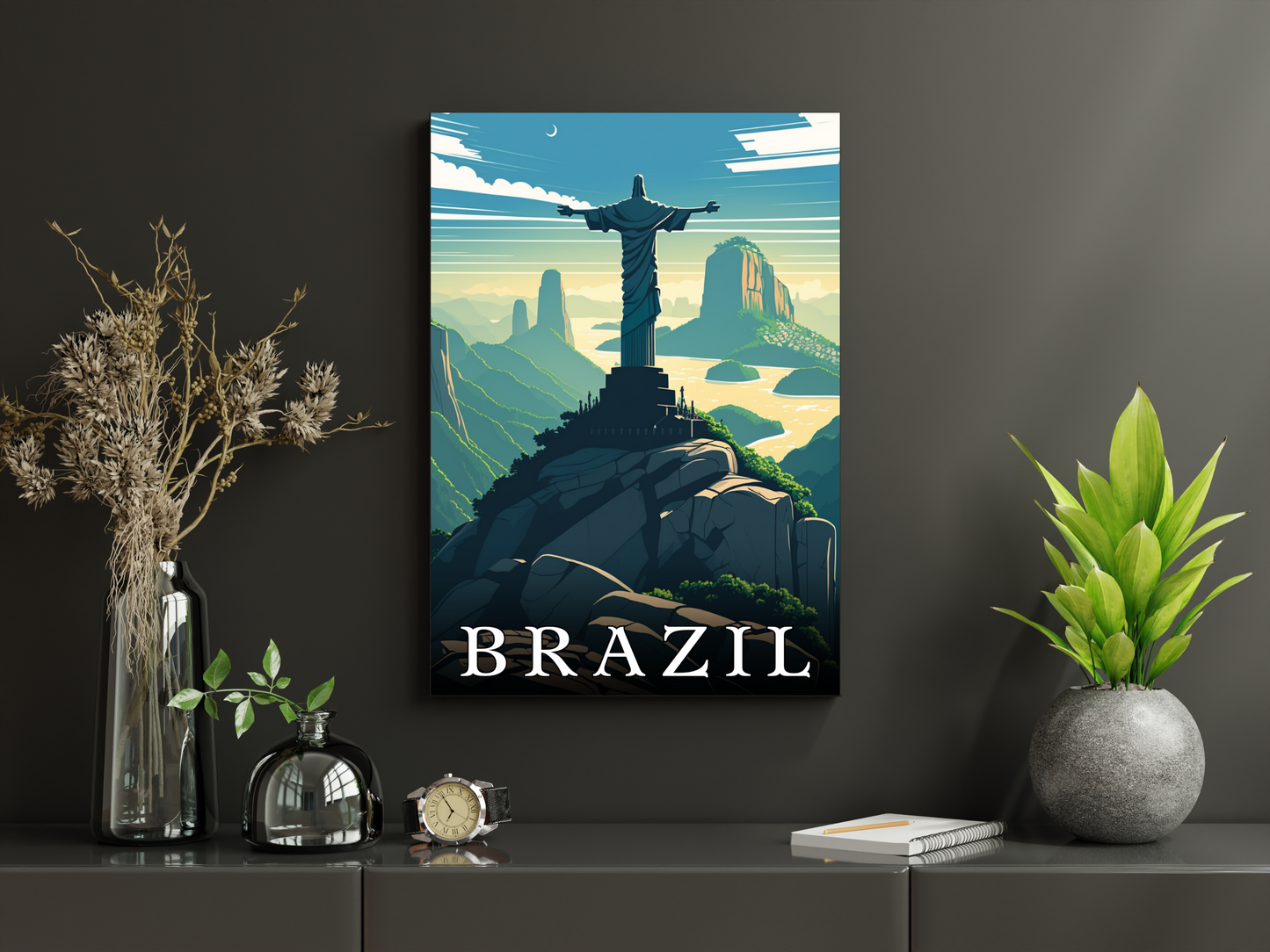 Brazil Printed Poster