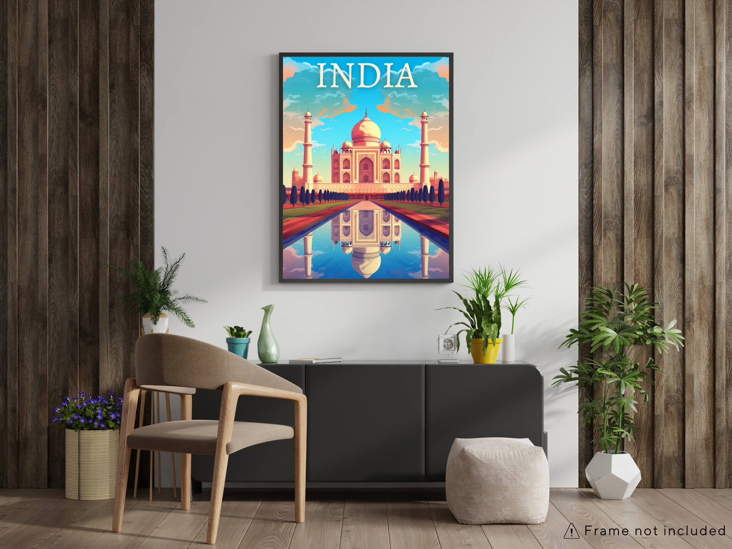 India Printed Poster