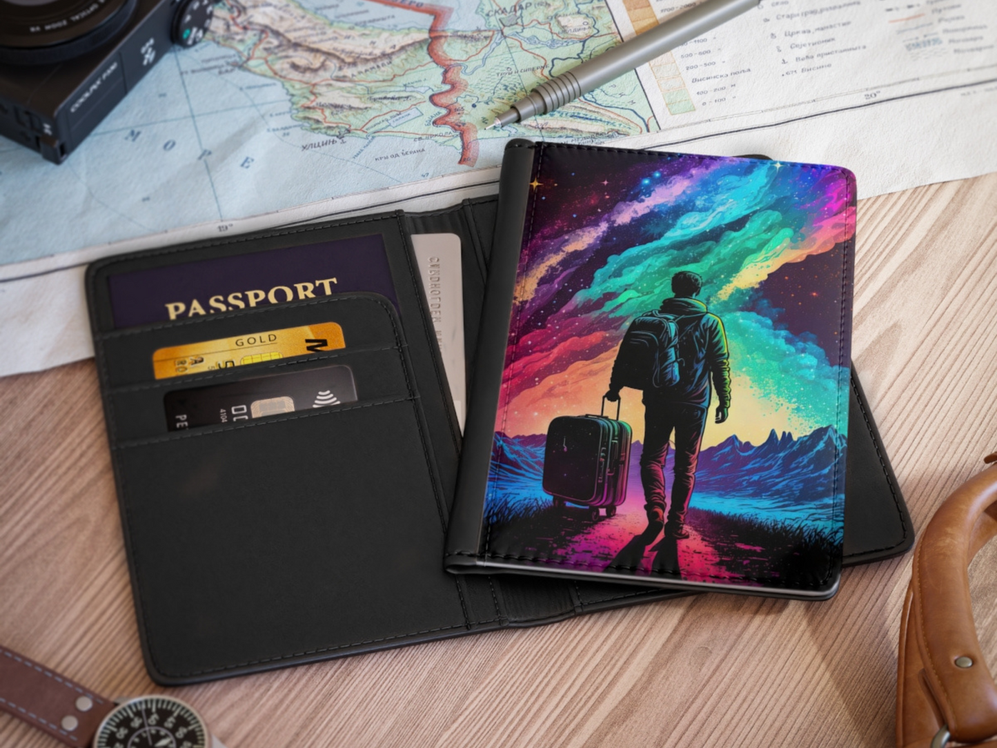 Traveler (Male) Nomadic Passport Cover