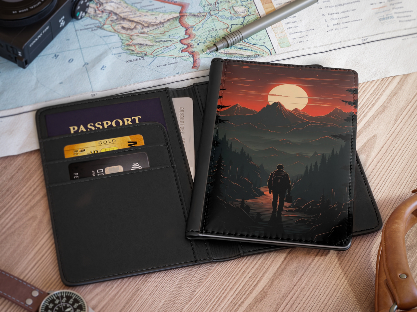 Solo Nomadic Passport Cover