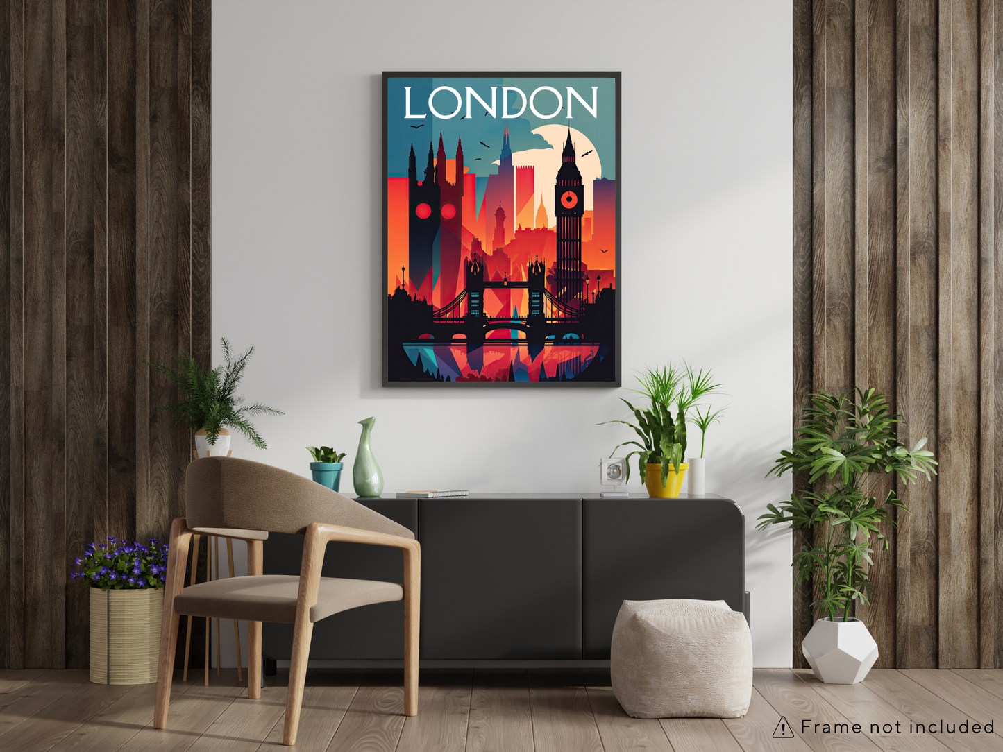 London Printed Poster