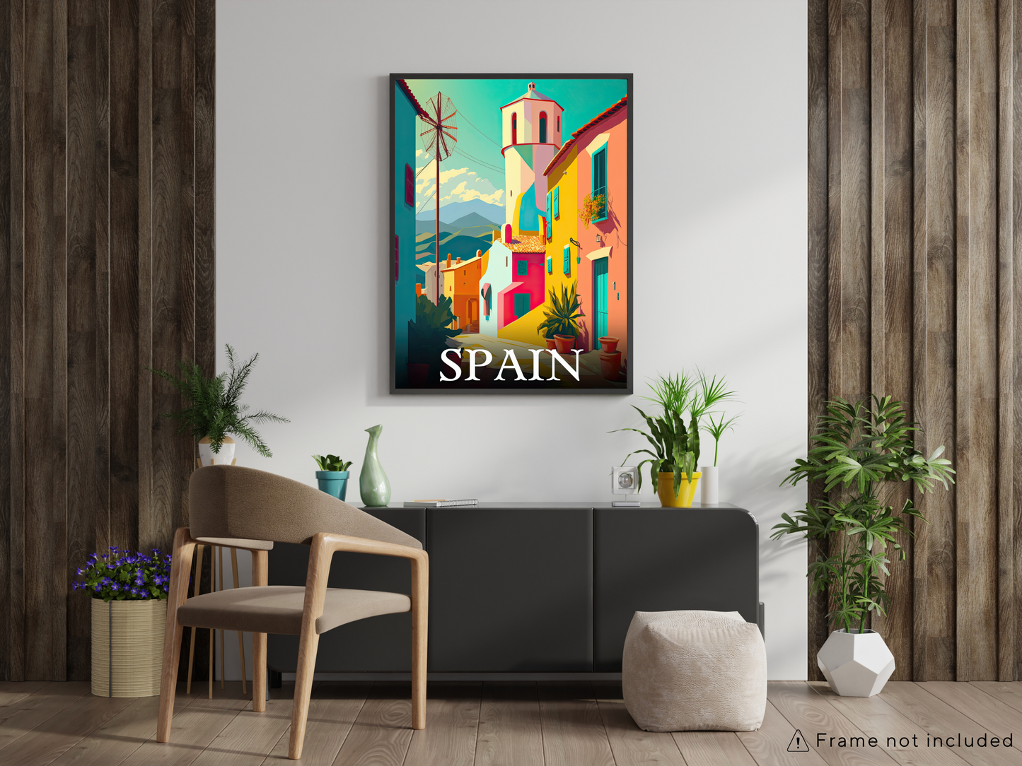 Spain Printed Poster