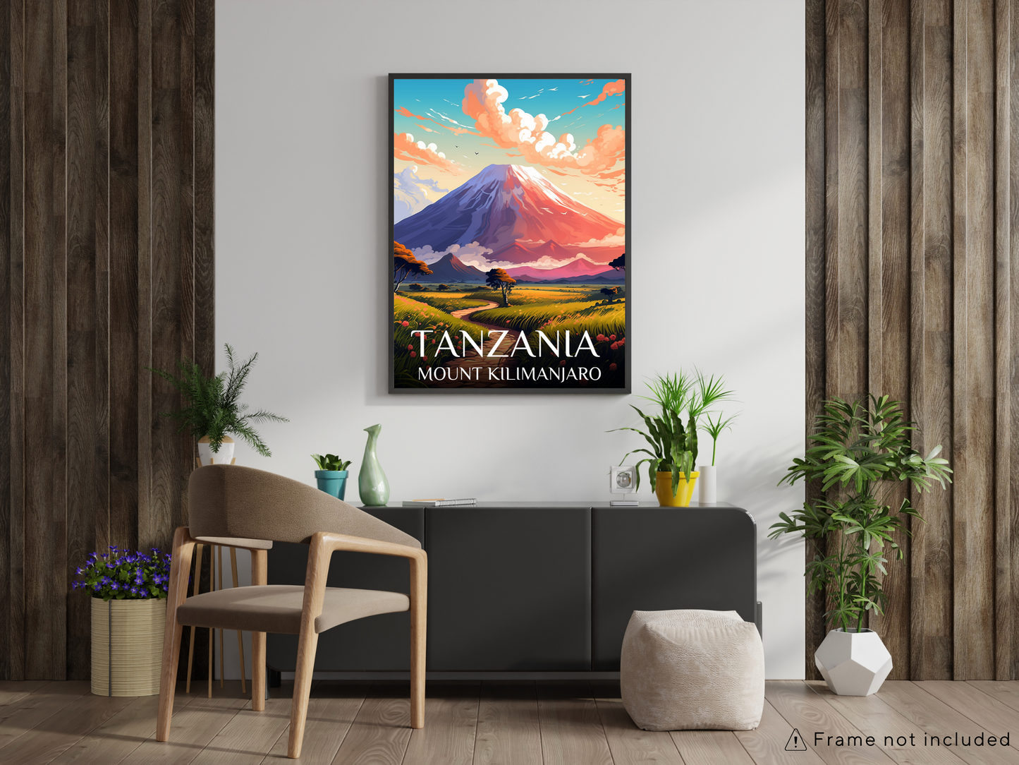 Tanzania Printed Poster