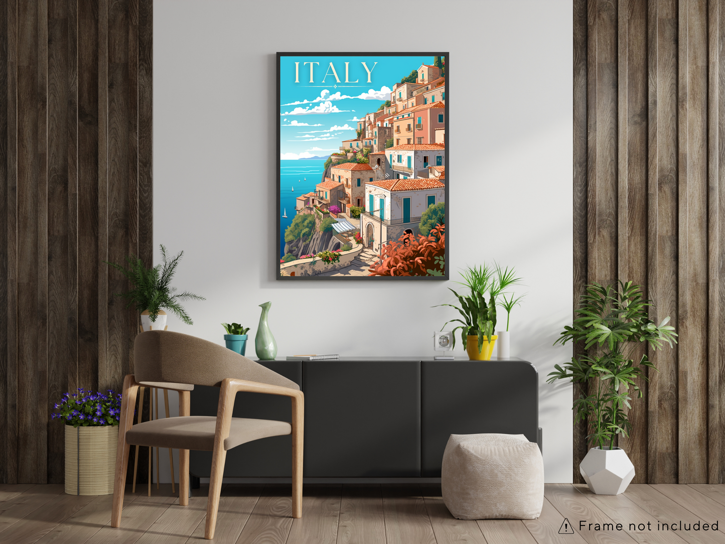 Italy Printed Poster