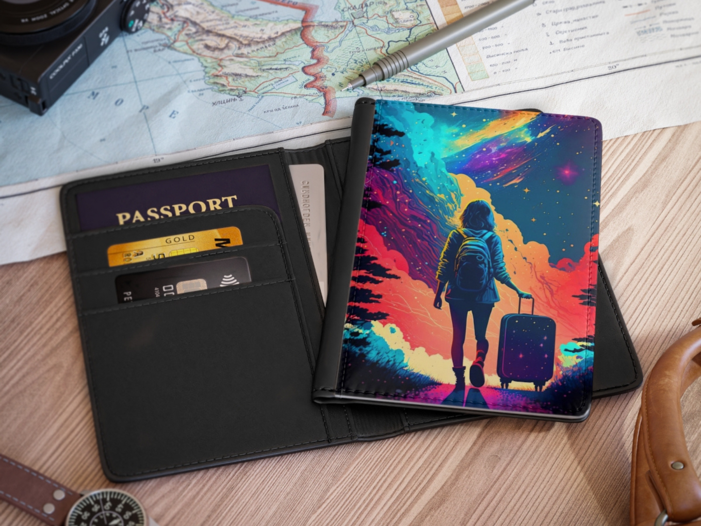 Traveler (Female) Nomadic Passport Cover