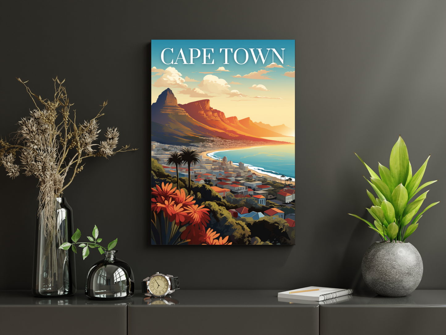 Cape Town Printed Poster