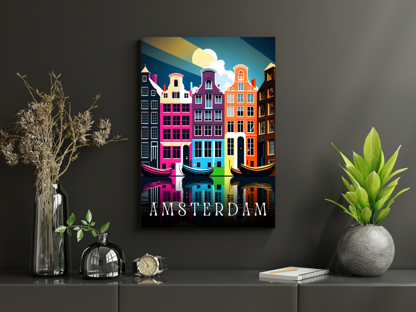 Amsterdam Printed Poster