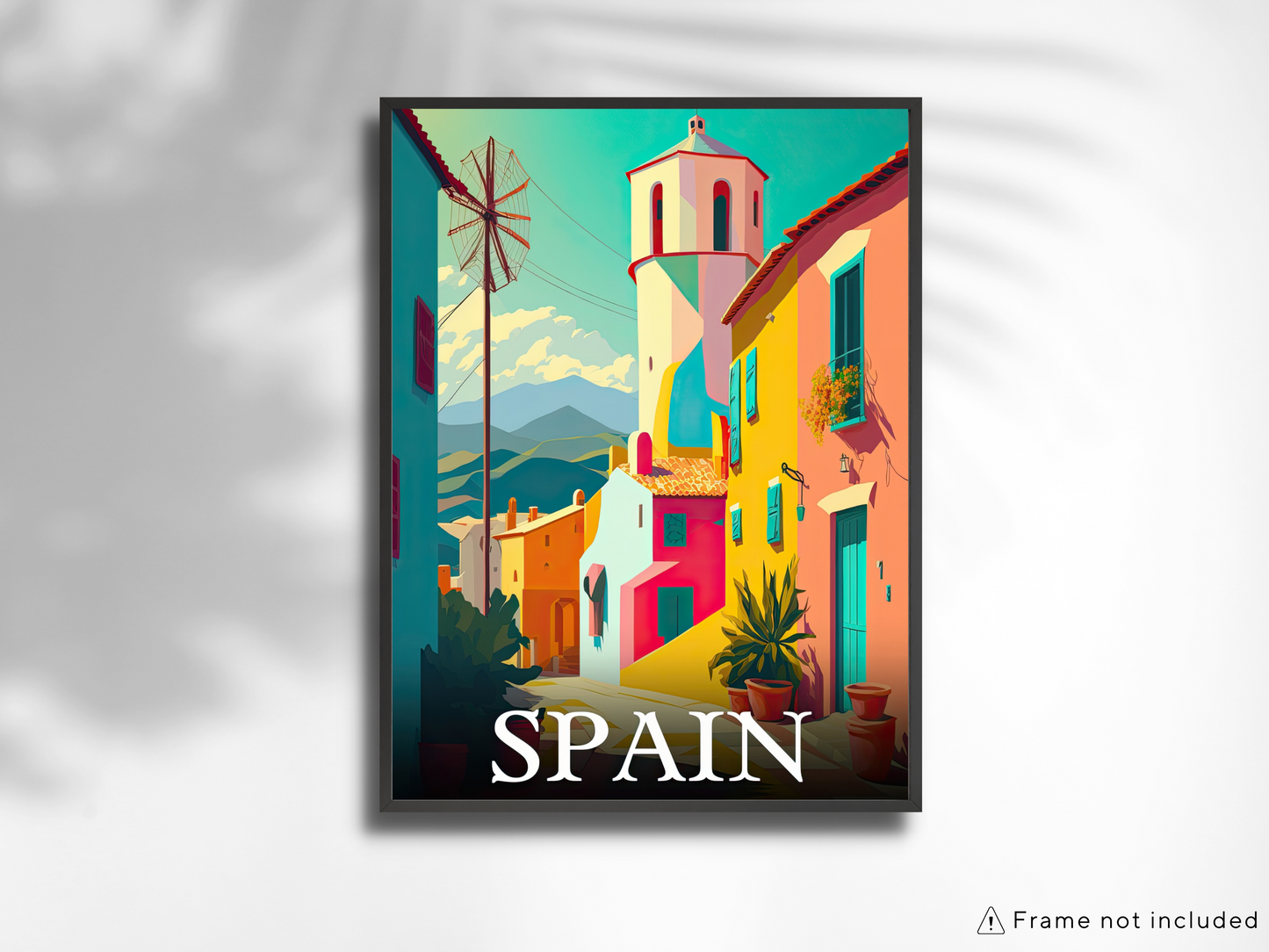 Spain Printed Poster