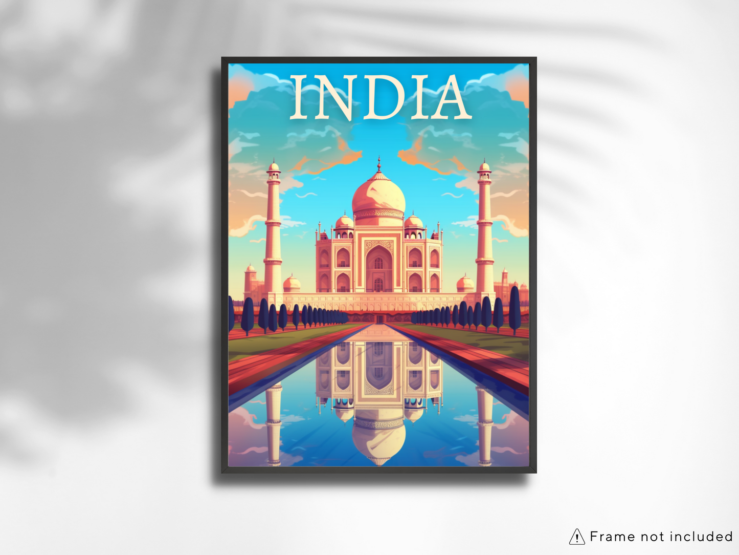 India Printed Poster