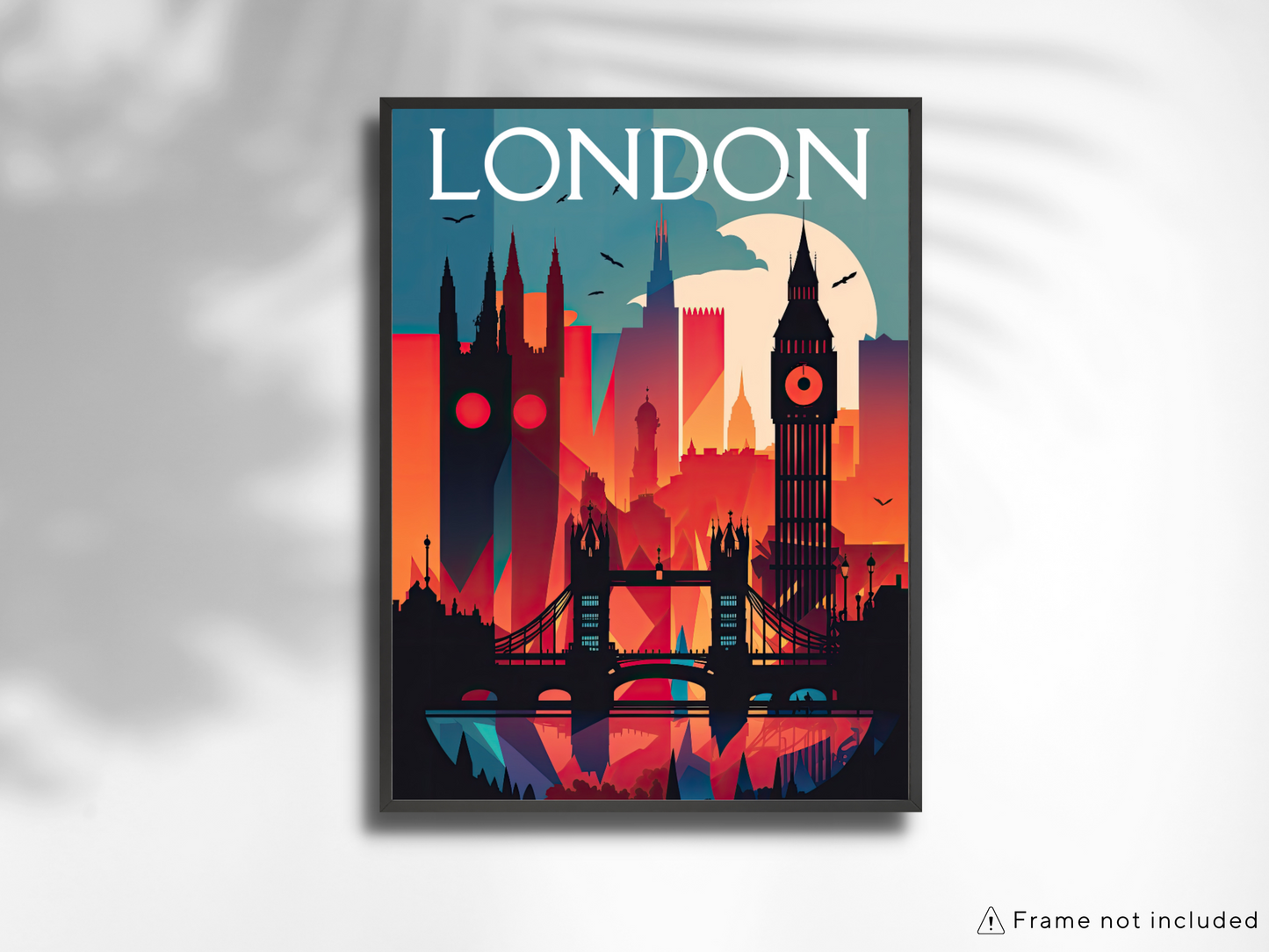 London Printed Poster