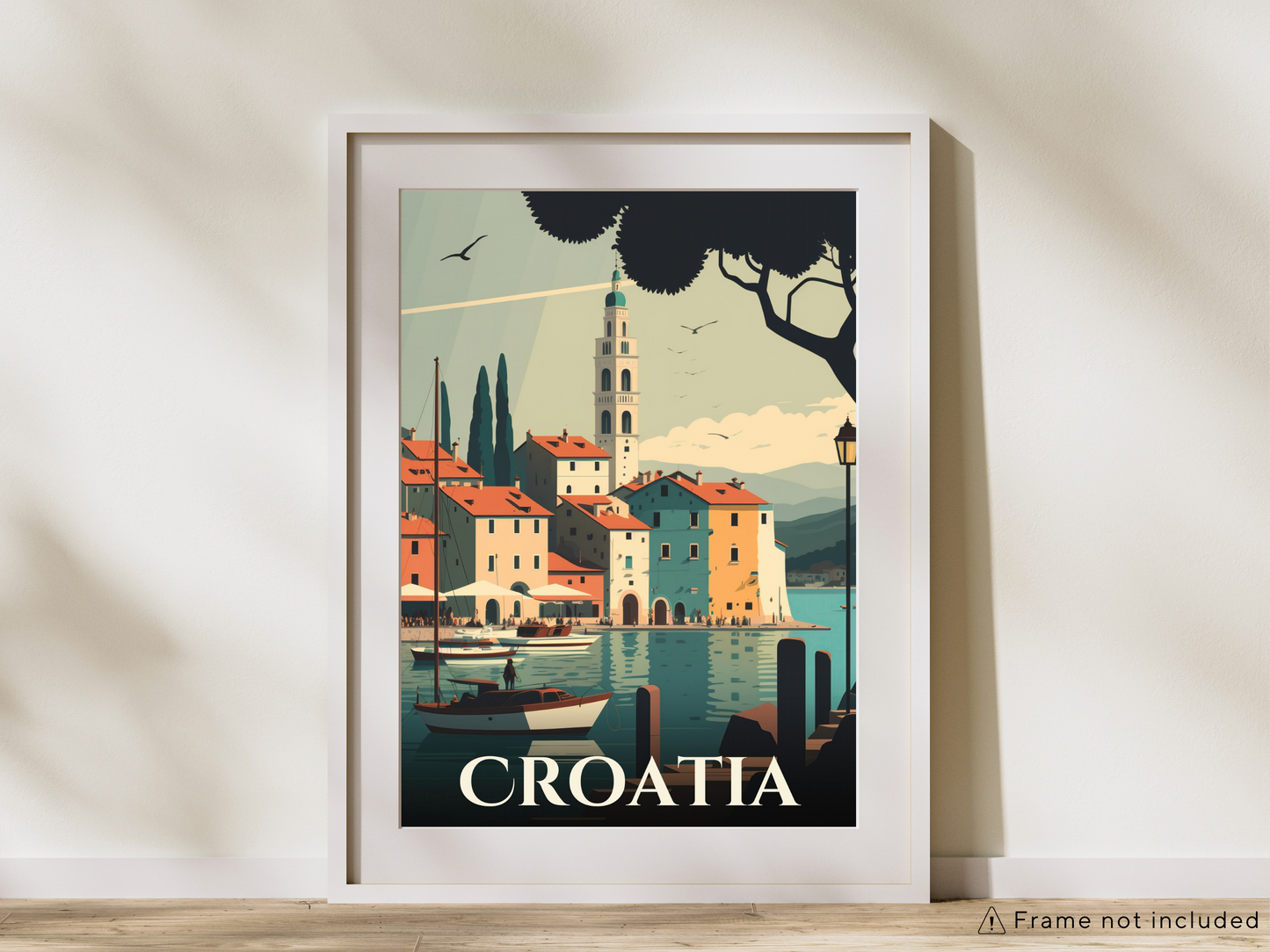 Croatia Printed Poster