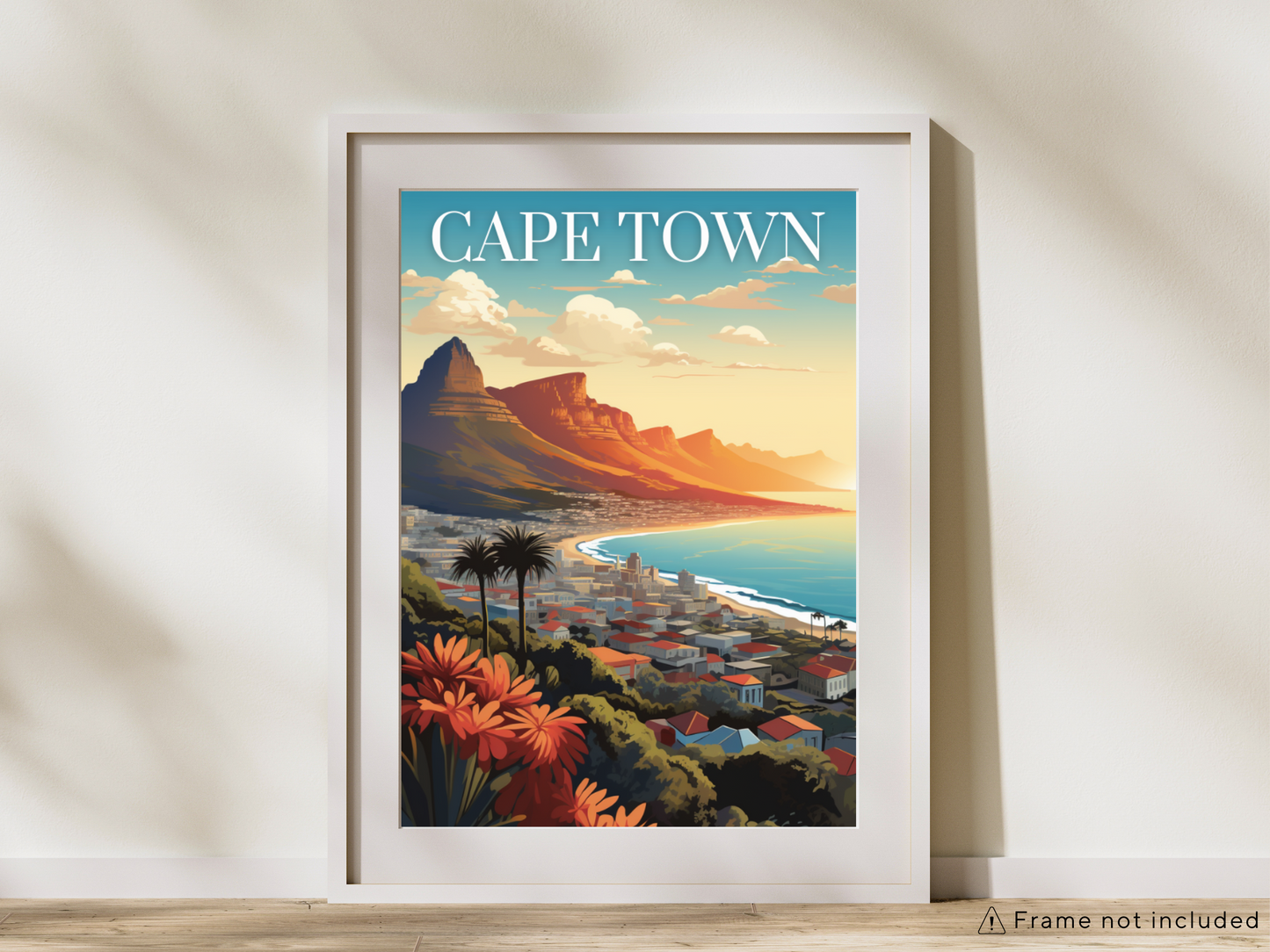 Cape Town Printed Poster