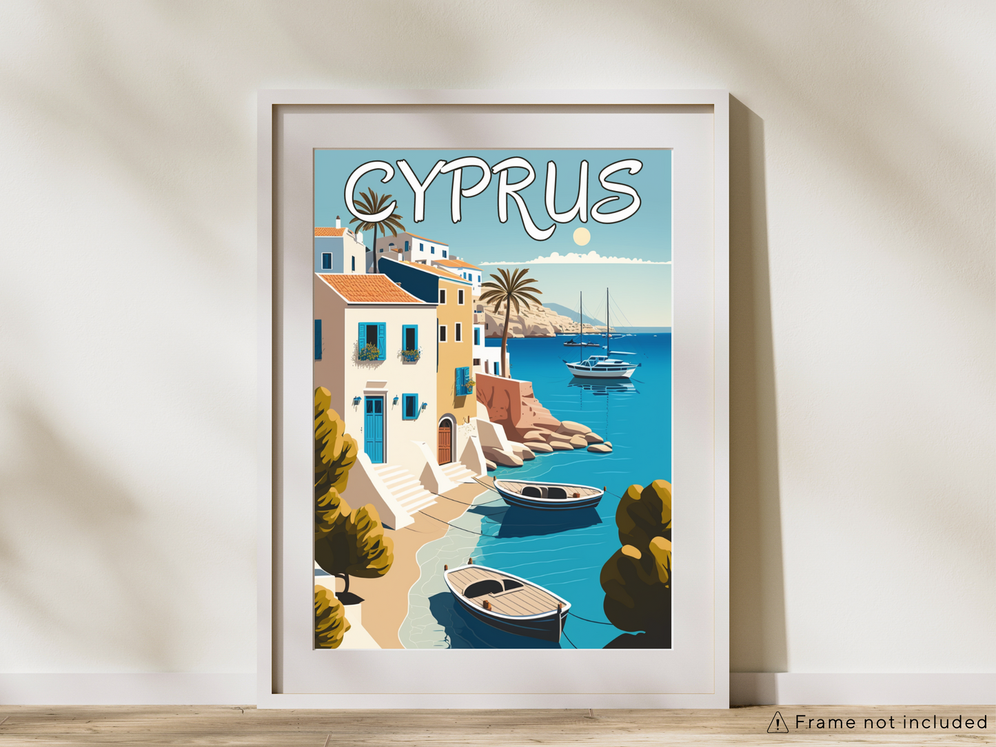 Cyprus Printed Poster