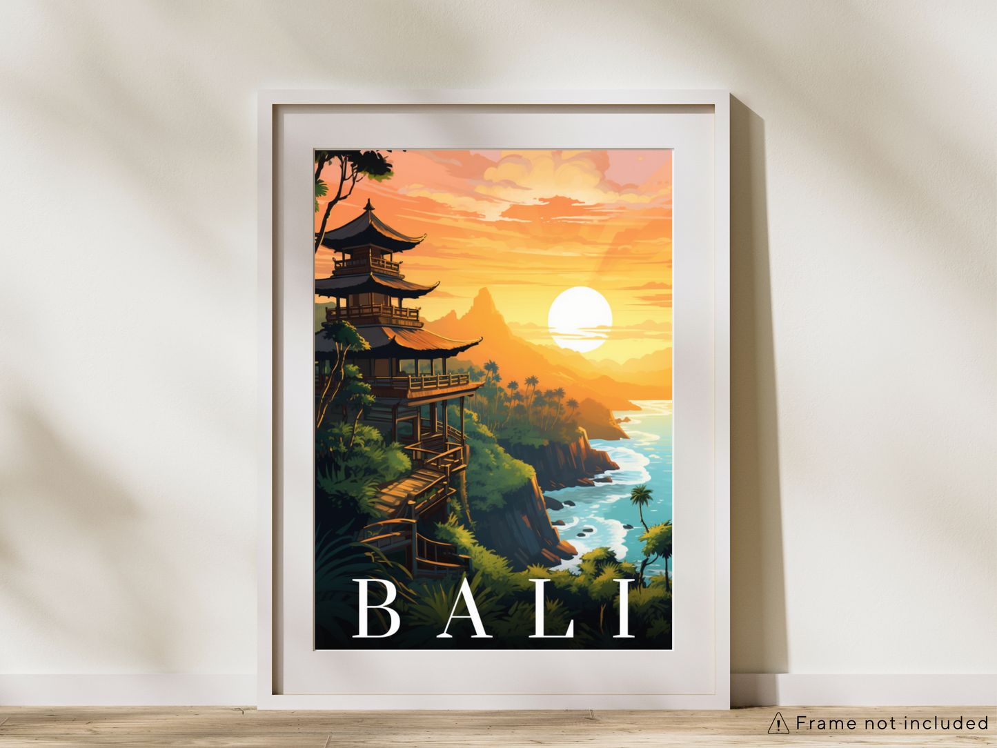 Bali Printed Poster