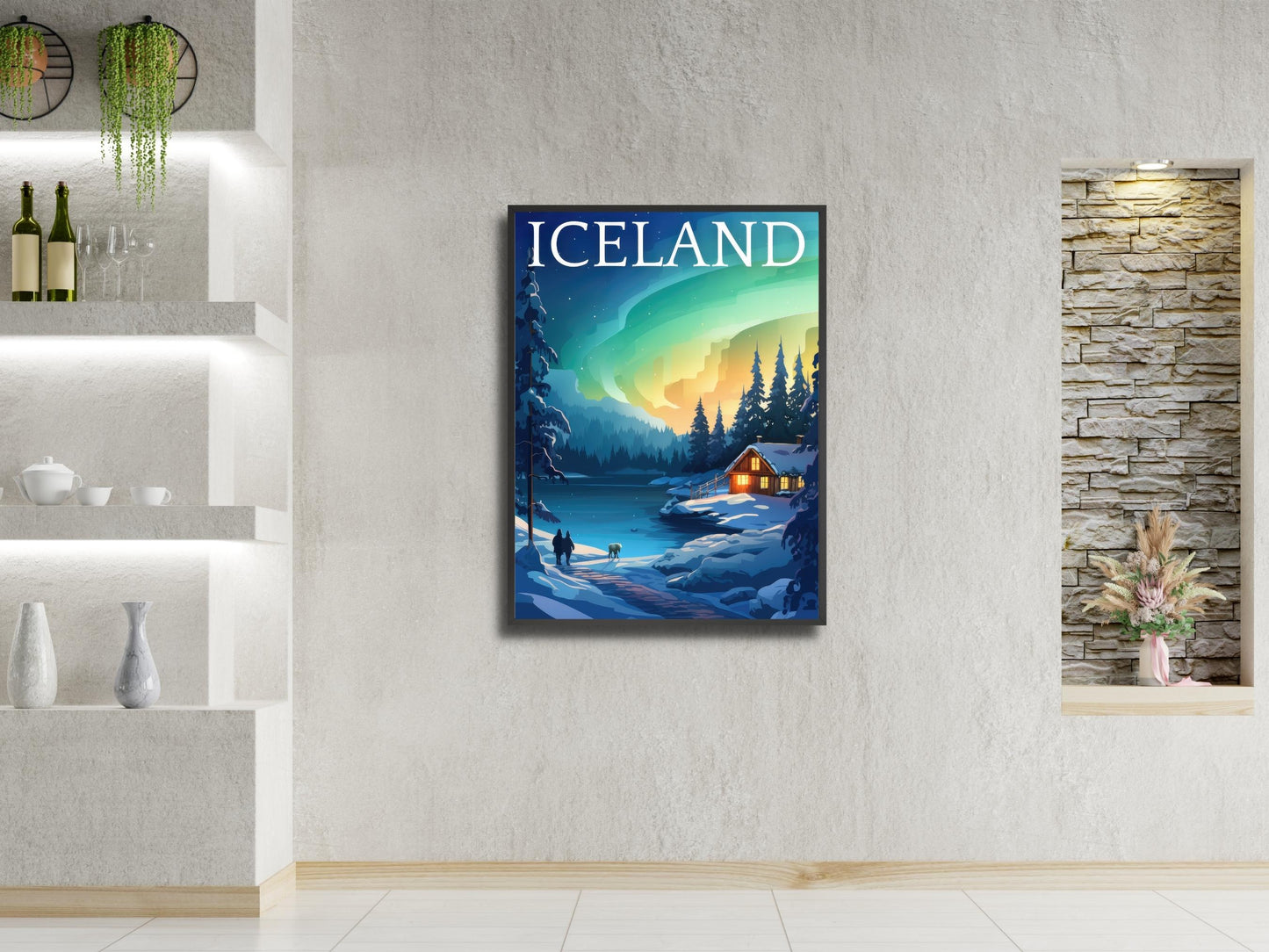 Iceland Printed Poster