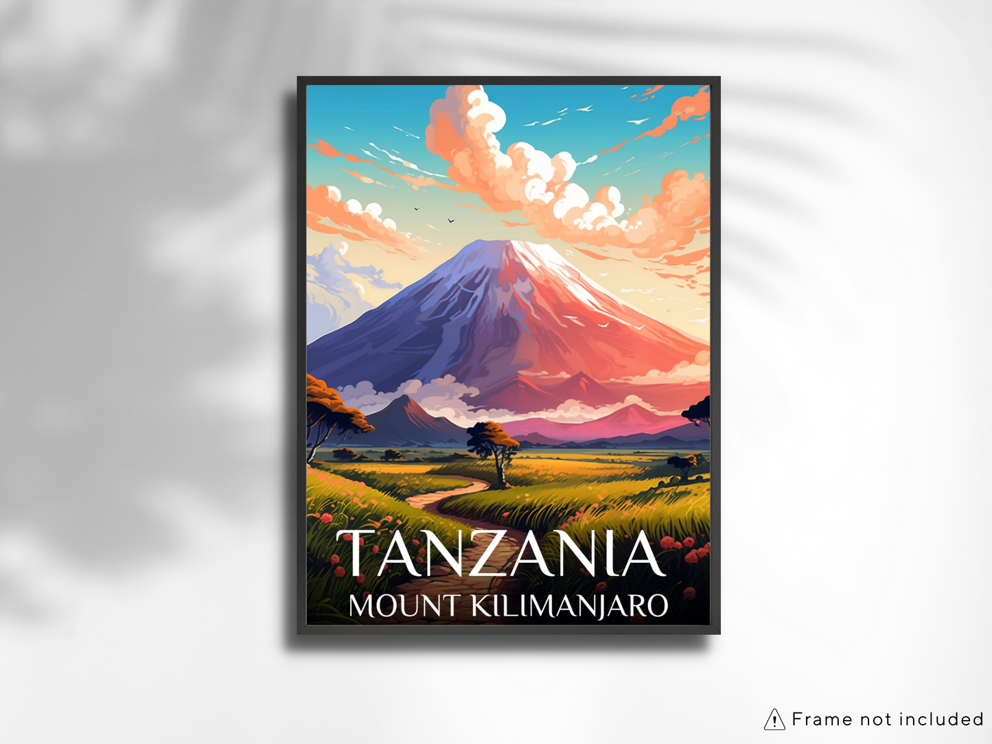 Tanzania Printed Poster