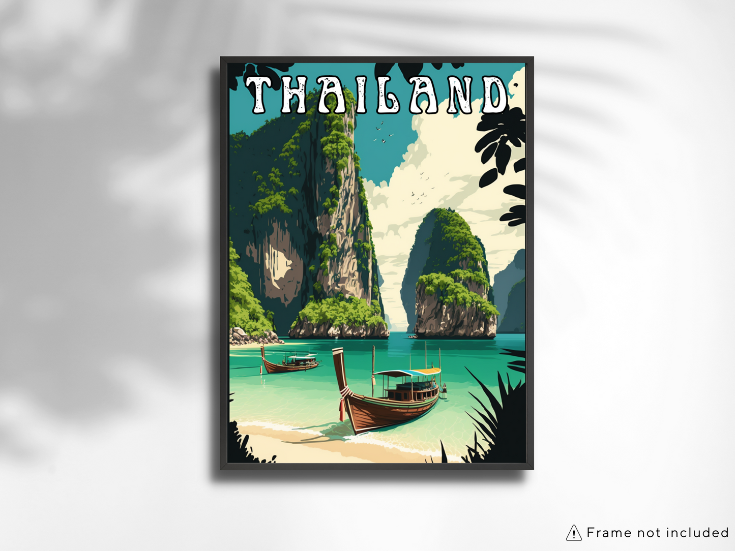 Thailand Printed Poster