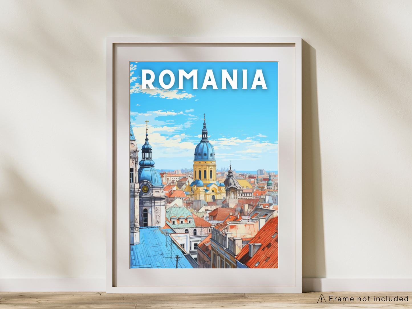 Romania Printed Poster