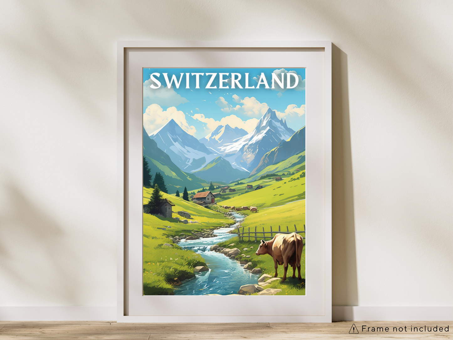 Switzerland Printed Poster