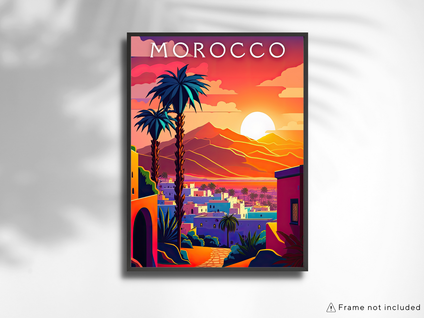 Morocco Printed Poster