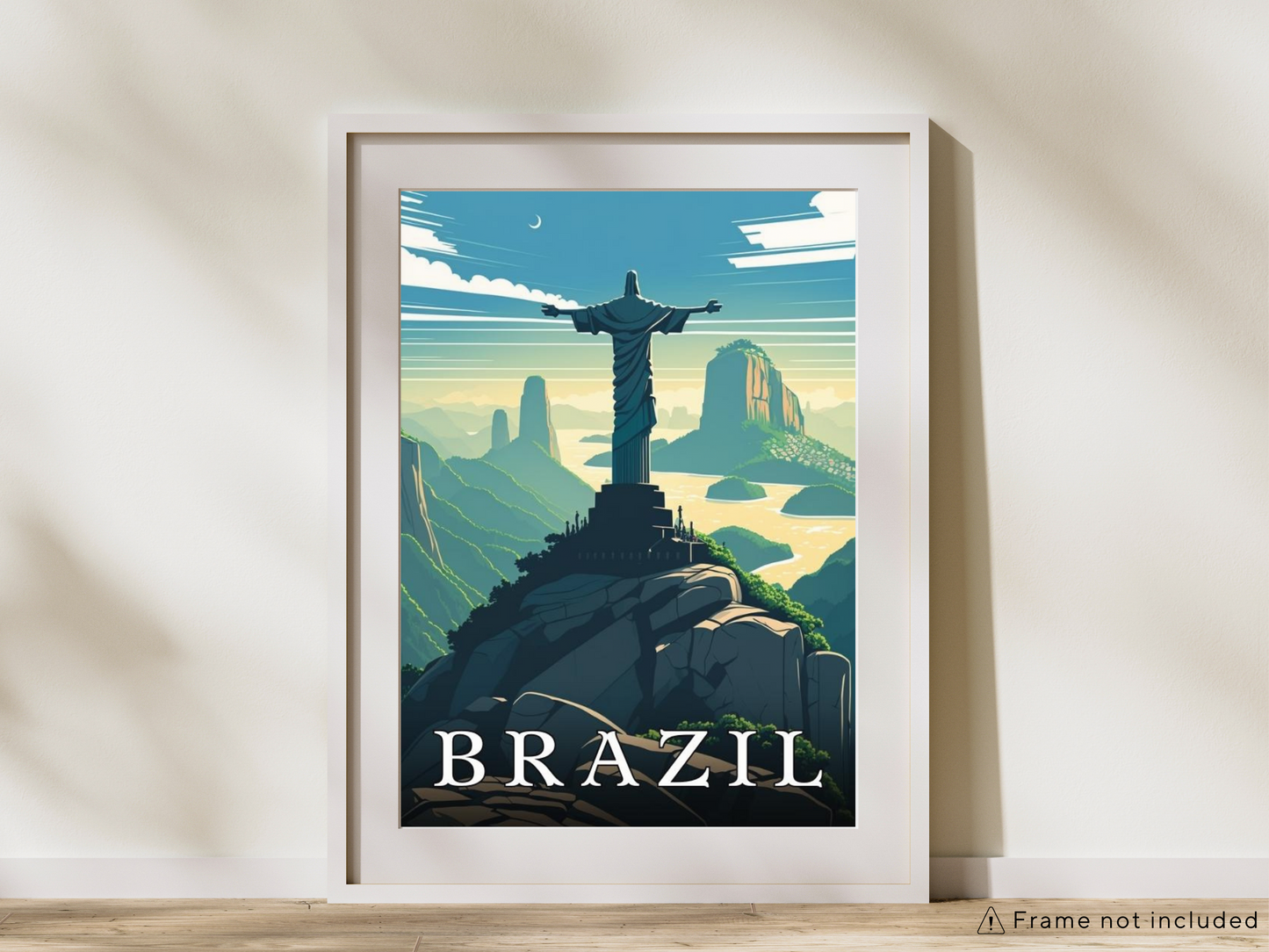 Brazil Printed Poster