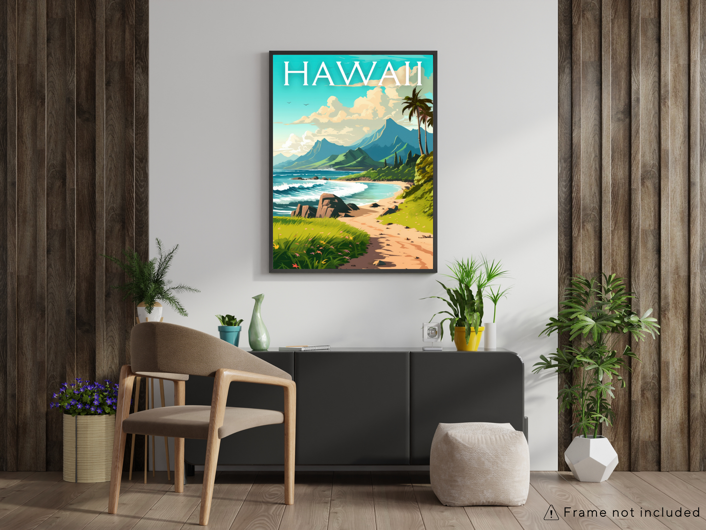 Hawaii Printed Poster