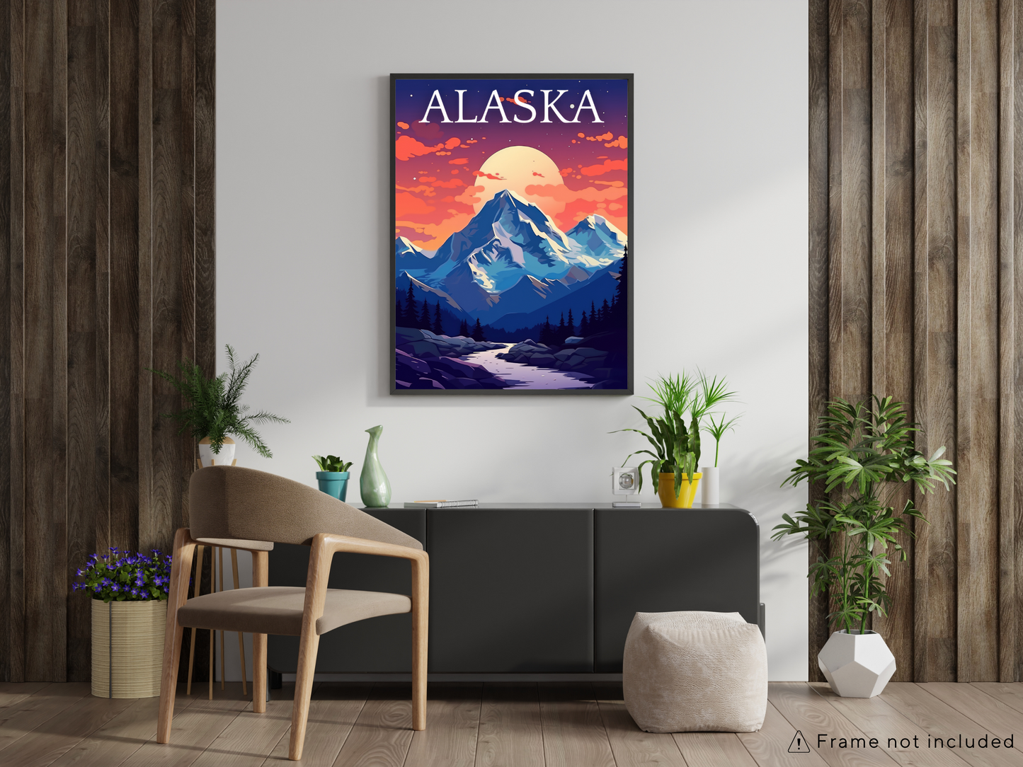 Alaska Printed Poster