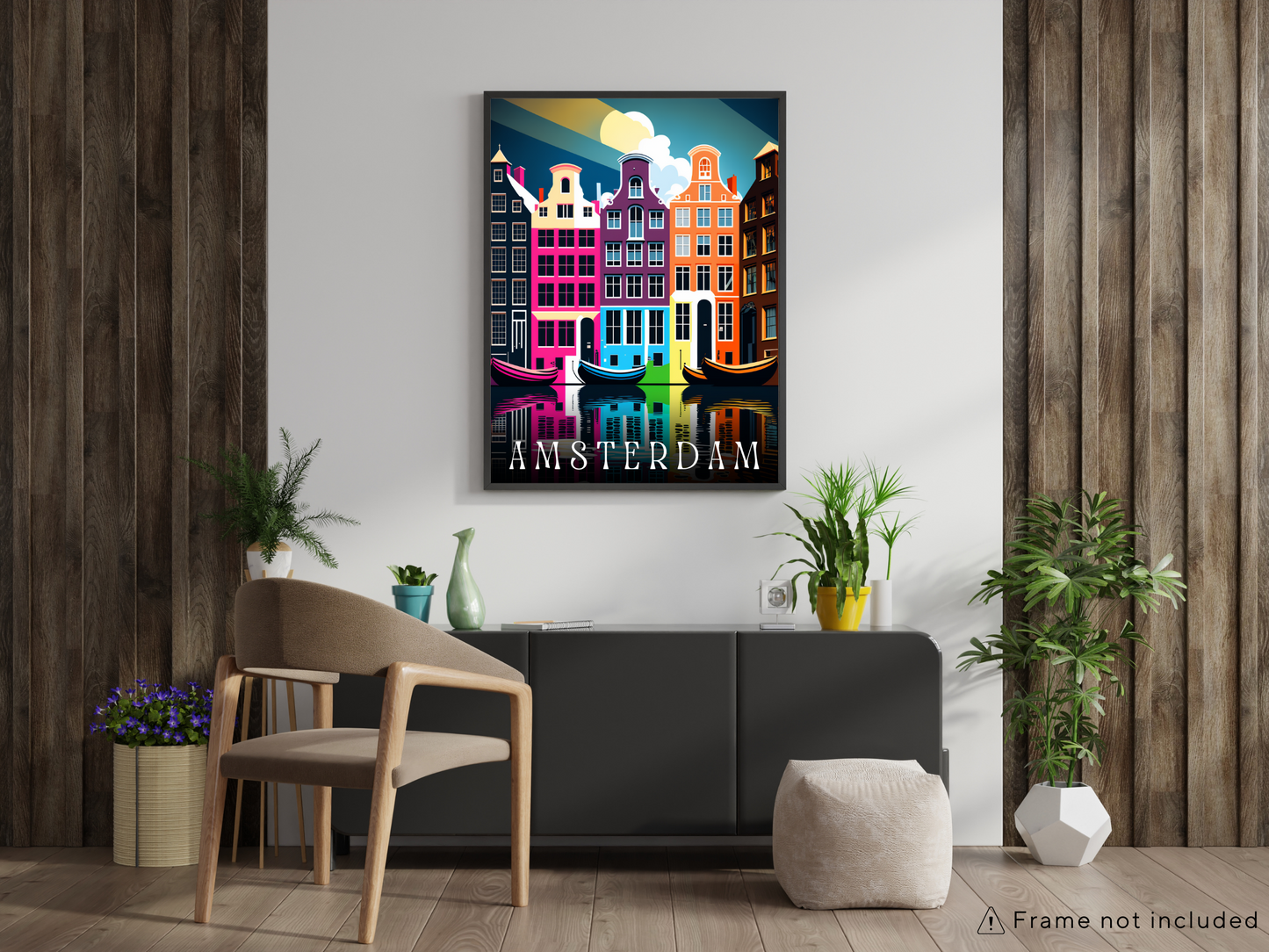 Amsterdam Printed Poster